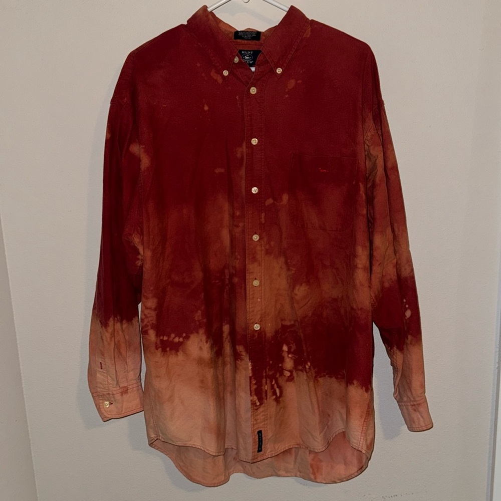 Acid Wash button down